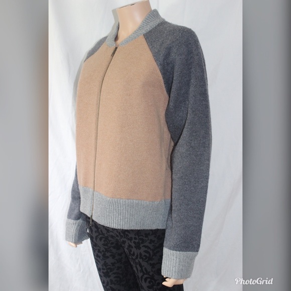 J Crew Zipped Up Sweater Jacket - Picture 3 of 6